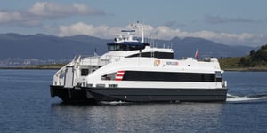 BOS Power utstyrer MS Tiderose med mtu 8V 2000 M72-fremdriftsmotorer