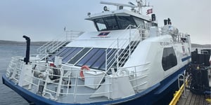 MS Vetlefjord drives av nye mtu 8V 2000 marine fremdriftsmotorer